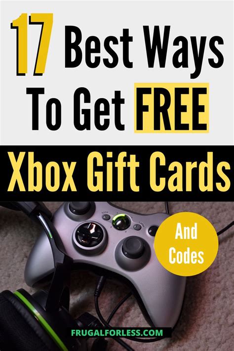 17 Legit Ways To Get Free Xbox Gift Cards And .